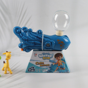 Good sale cute animals children electric water gun toy