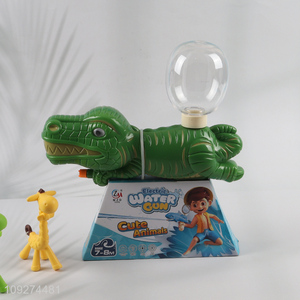 Yiwu market dinosaur shape children electric water gun toy