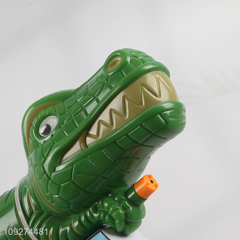 Yiwu market dinosaur shape children electric water gun toy