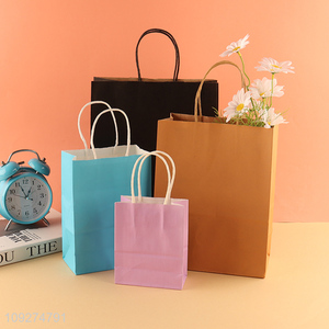 Top products multicolor paper bag gifts packaging bag