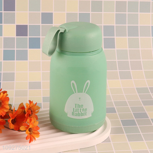 Factory portable 350ml glass water bottle drinking bottle