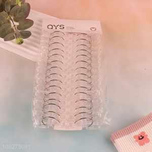 Low price 30pcs household plastic clothes clips clothes pegs set