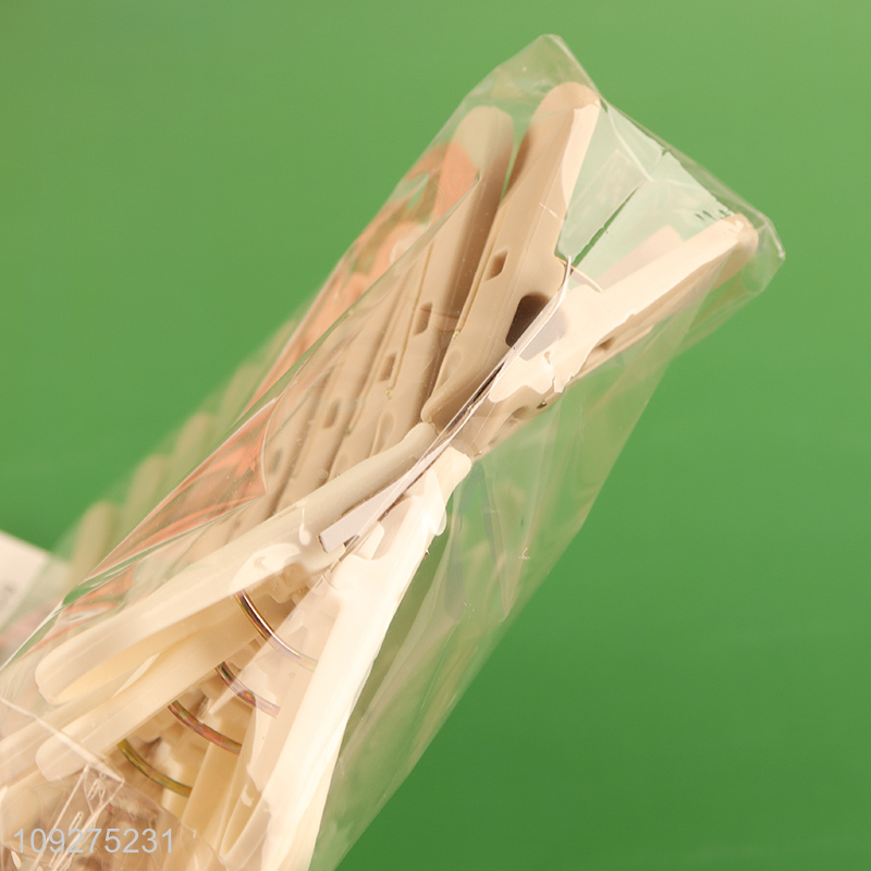Top products 20pcs heavy duty plastic clothes clips clothes pegs