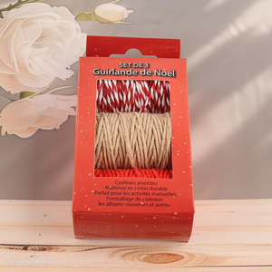 Online wholesale multicolor wrapping twine diy packaging rope