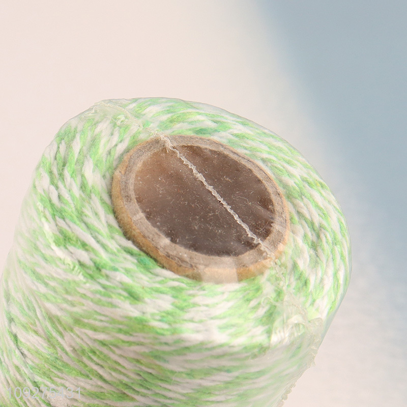 Hot products multicolor cotton wrapping twine diy packaging rope