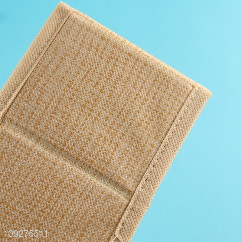 Hot selling household non-woven fabric storage basket