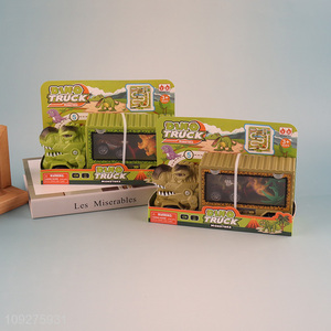 Hot selling dinosaur series car storage toy for children