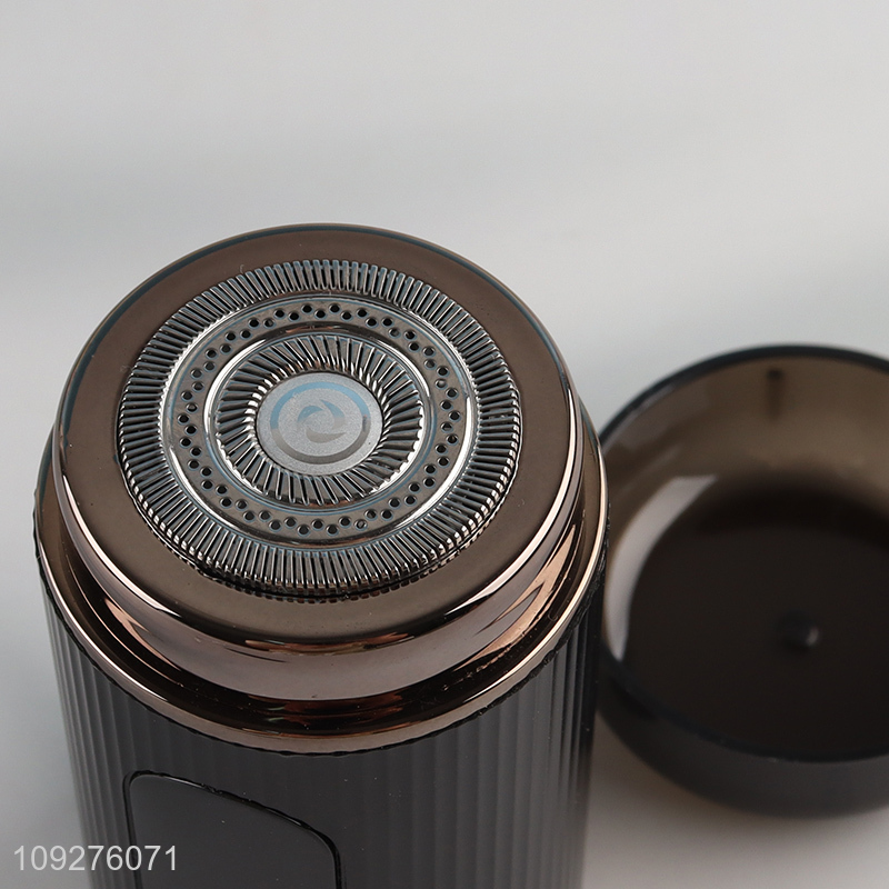 Good quality portable mini electric razor mini shaver for men