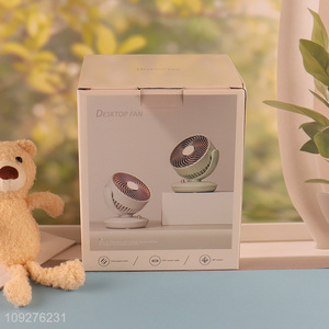 Best selling rachargeable fan shaking head desktop fan