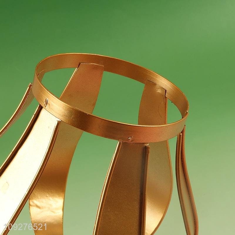 Factory direct sale Metal Decorating Crown Candle Holder