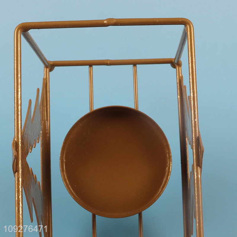 Yiwu market christmas series metal candle holder