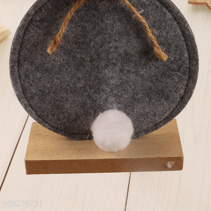 Hot items tabletop wooden christmas ornament decoration