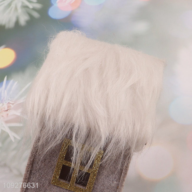 Low price house shape christmas ornament decoration