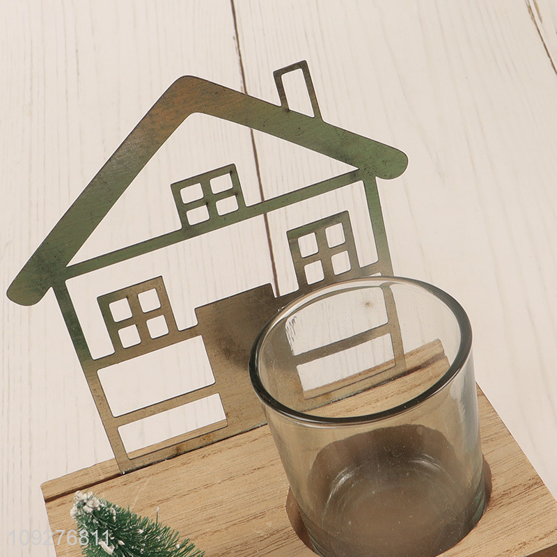 Latest products christmas ornament decoration candle holder