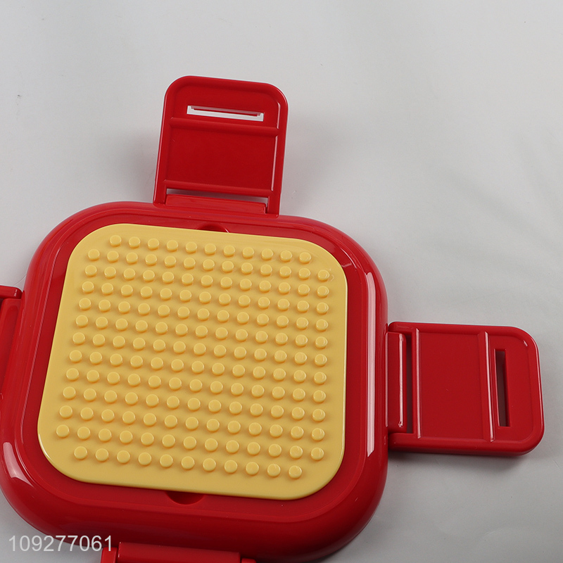 Top selling creative building blocks food container lunch box