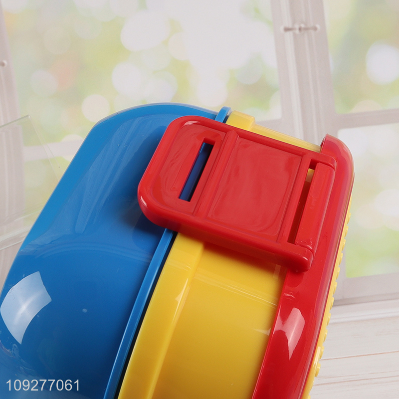 Top selling creative building blocks food container lunch box