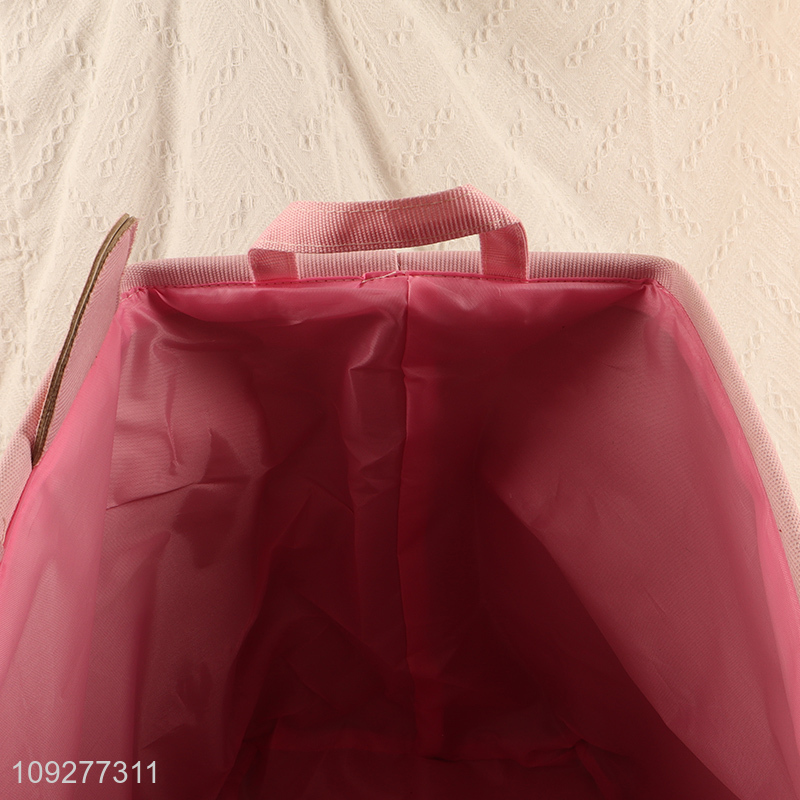 Top products cartoon pink storage basket storage container