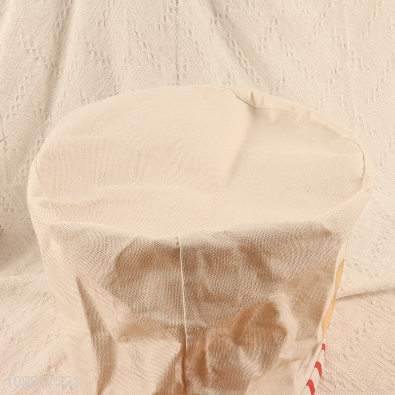 China supplier folding polyester storage basket storage container