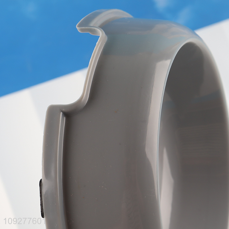 Hot items round plastic pet feeder pet bowl pet supplies