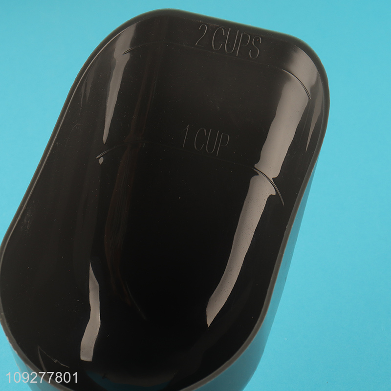 China supplier plastic food scoop pet shovel pet food feeder