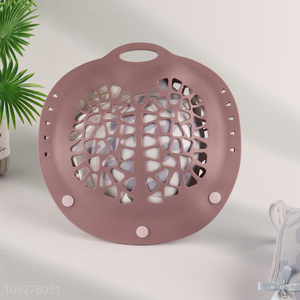 Top selling household tpr laundry bag with button