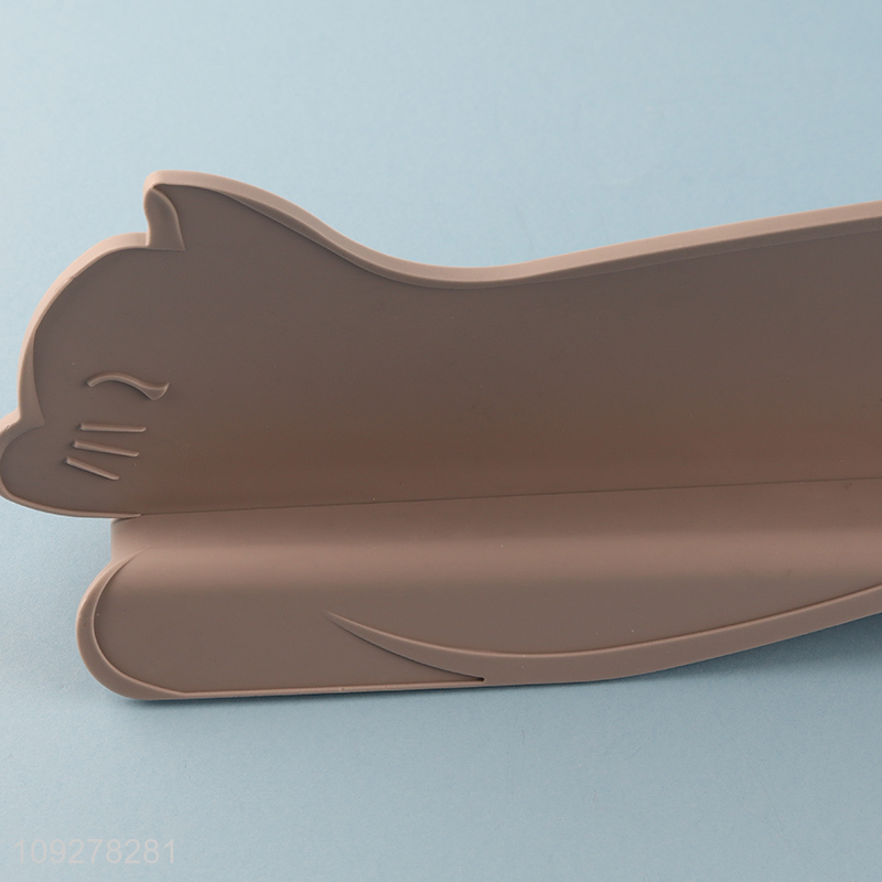 Low price cat shape kitchen sink water splash guard