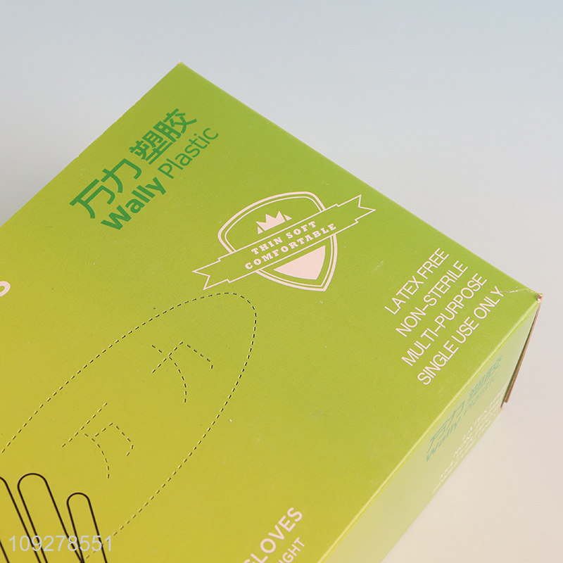 New product clear powder free disposable vinyl gloves for sale