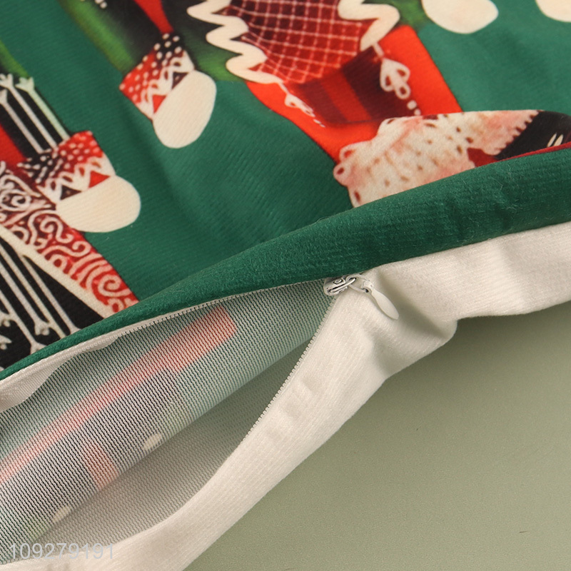 Hot products square plush household pillow case for sale