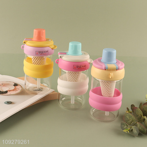 Hot products colorful glass water bottle drinking bottle