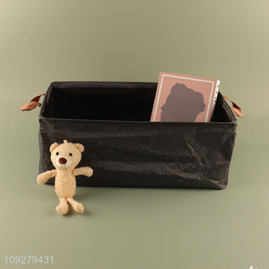 Yiwu market rectangle home pants storage box with handle