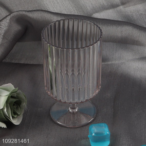 Factory price clear glass champagne glasses wine glasses