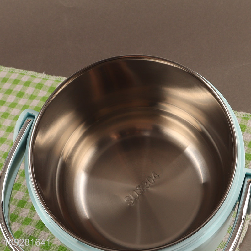 Good selling portable stainless steel lunch box for school kids