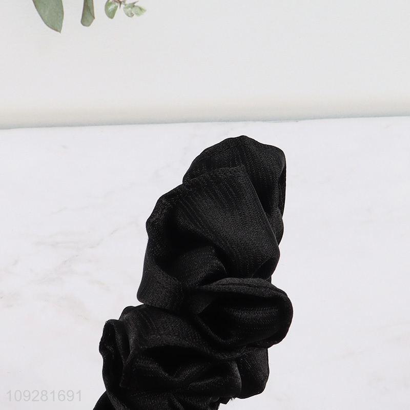 China products black elastic hair band hair accessories for sale