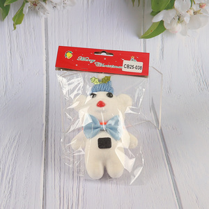 Good quality foam bear christmas hanging ornament decoration