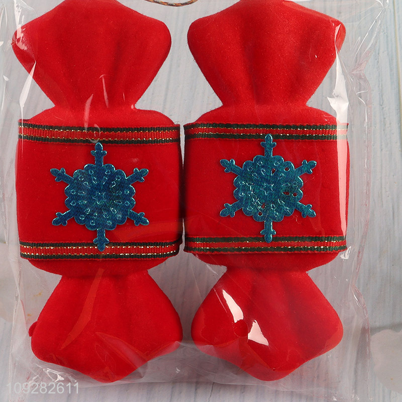 Hot items 2pcs foam christmas hanging ornament decoration for sale