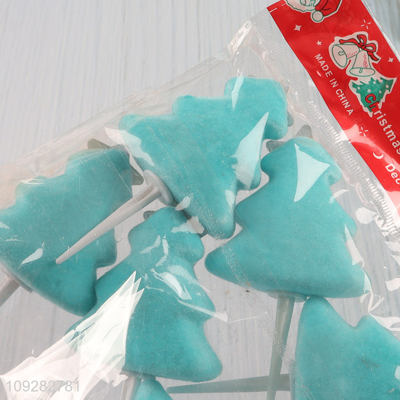 Online wholesale 6pcs christmas decoration christmas cake topper