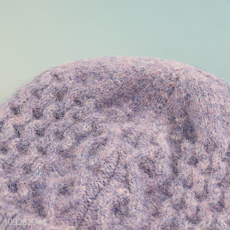 New arrival comfortable warm knitted hat beanies hat for winter