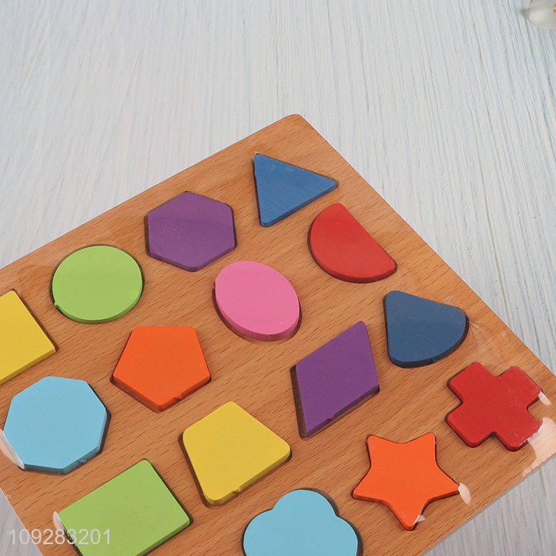 Top selling geometric shape Kids Learning Cognitive Board Toys