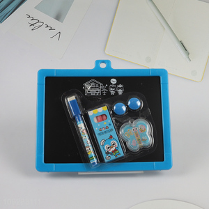 New arrival double-sided children painting white black board
