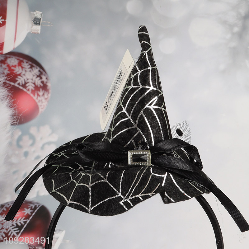 Online wholesale witch hat Halloween series hair hoop hair accessories