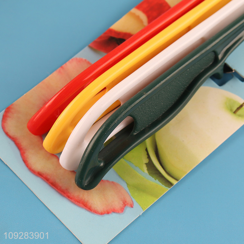 Latest products 4pcs kitchen gadget vegetable peeler for sale