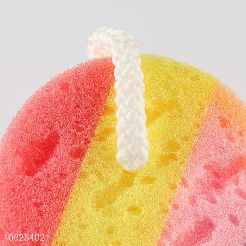 China supplier reusable soft bath sponge shower sponge