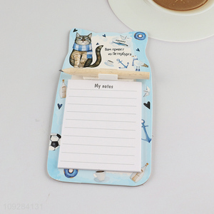 China wholesale fridge magnets with memo pad for home decor