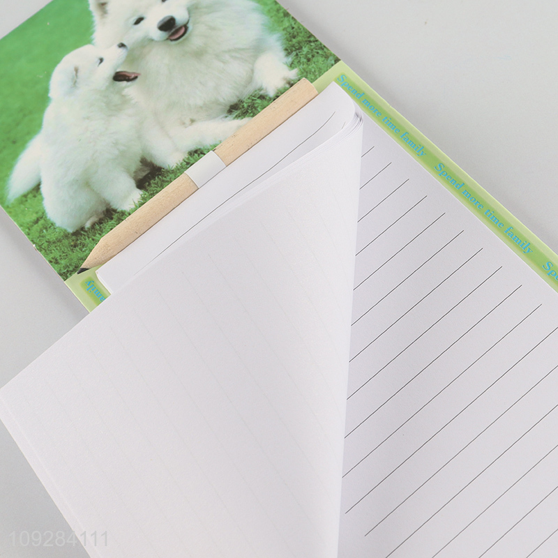 Hot selling home decor fridge magnets with memo pad