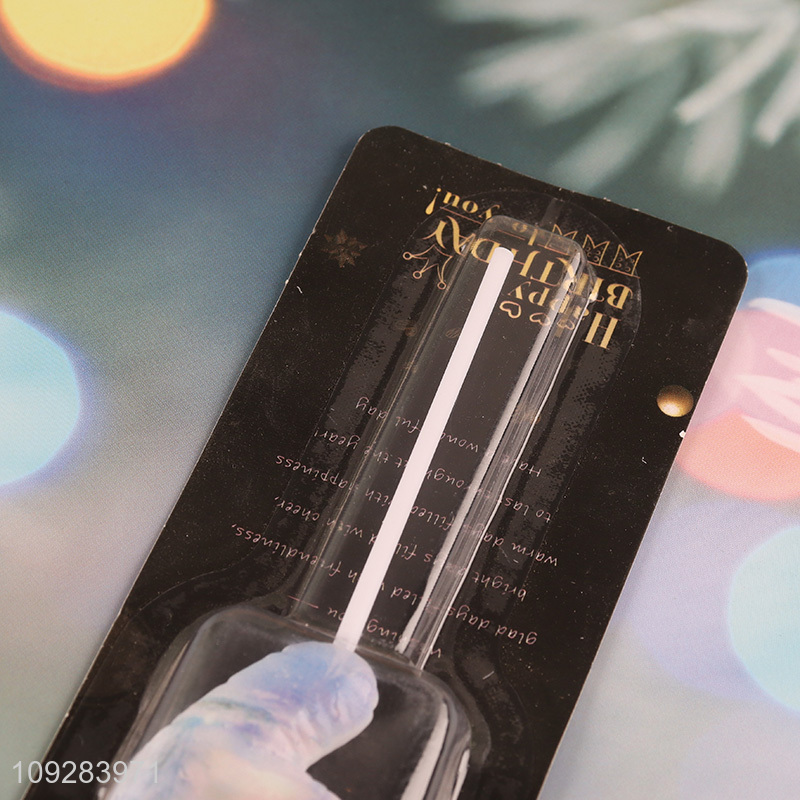 Hot selling number series birthday cake candle decorative candle