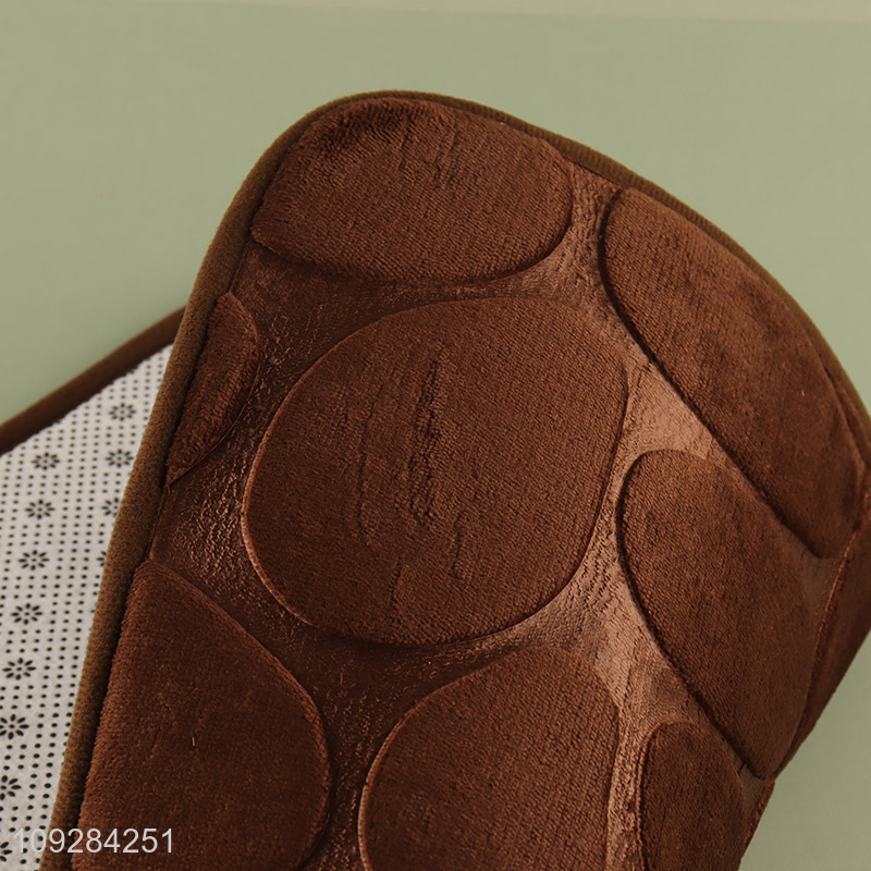 Latest products rectangle anti-slip floor mat door mat