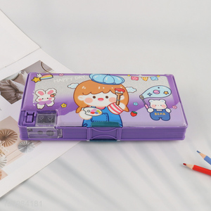 Good price cartoon students school pencil case for sale