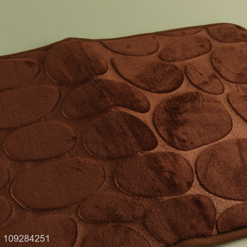 Latest products rectangle anti-slip floor mat door mat