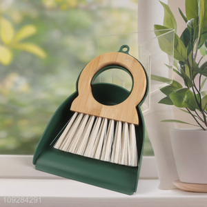 New arrival bamboo handle table cleaning table broom brush
