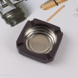 Good quality stainless steel smoking ashtray for household